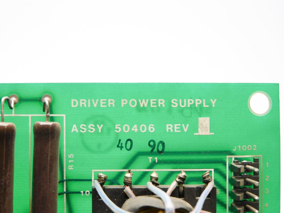INDUSTRIAL SPARE PART 50406 REV. 06 UNMP