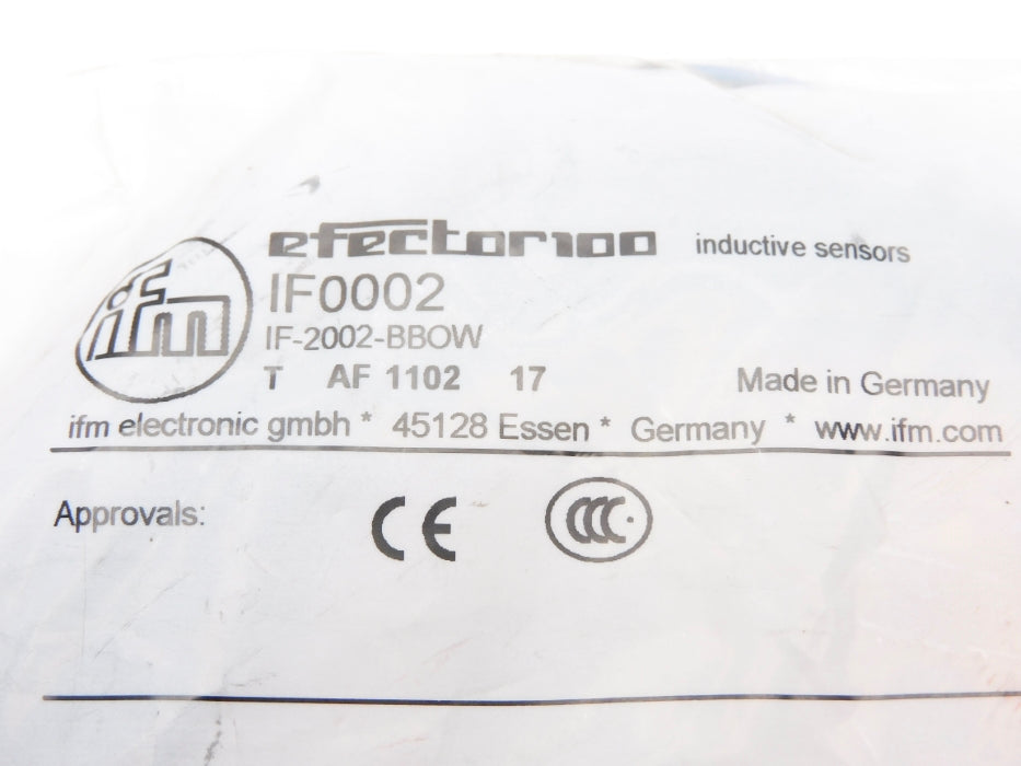 IFM EFECTOR IF-2002-BBOW IF0002 NSMP