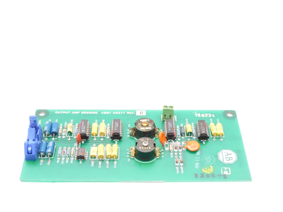 INDUSTRIAL SPARE PART 50377 REV. B REMAN