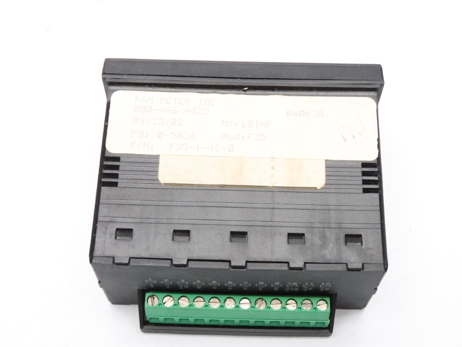 RAM METER F35-1-46-0 0-5ACA UNMP