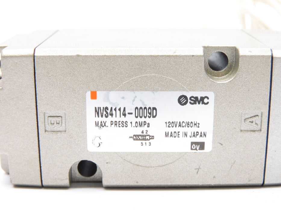 SMC NVS4114-0009D 120VAC/60 UNMP