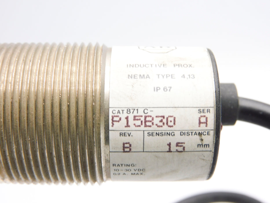 INDUSTRIAL SPARE PART 871C-P15B30 SER. A UNMP