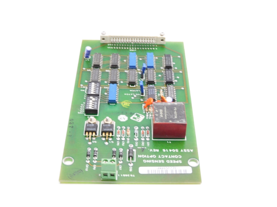INDUSTRIAL SPARE PART 50416 REV. A UNMP