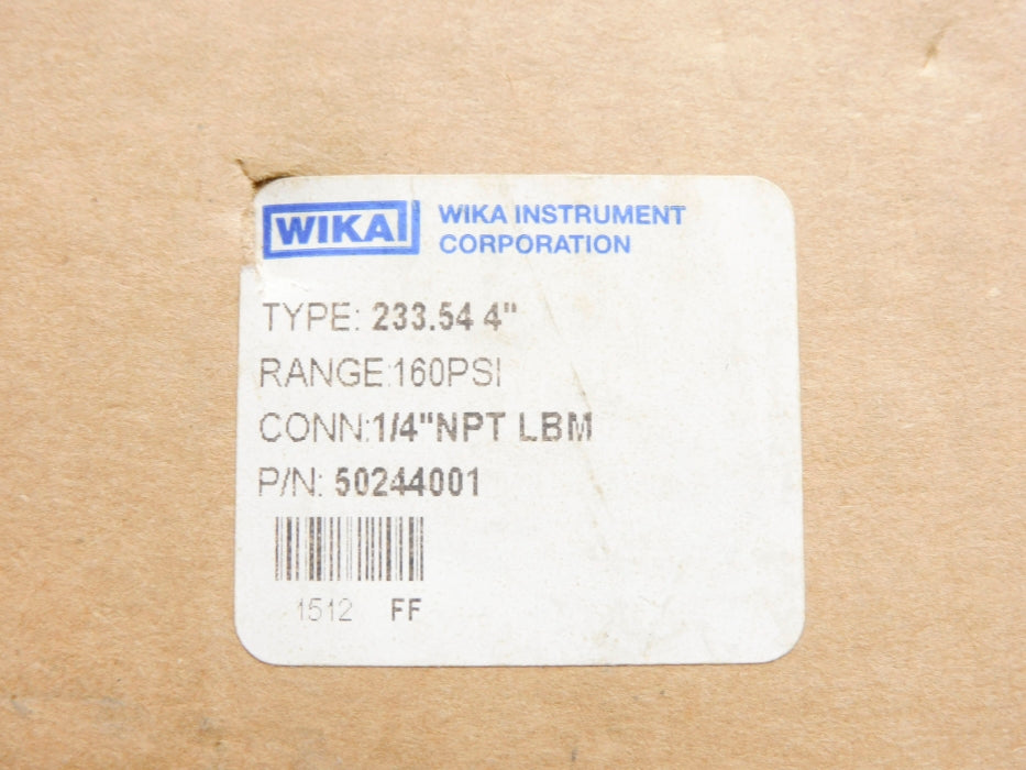 WIKA 50244001 160PSI NSMP