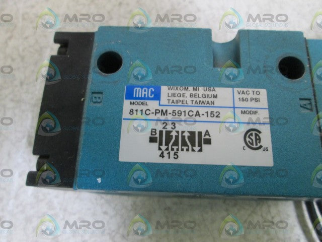 MAC VALVE 811C-PM-591CA-152 *USED*