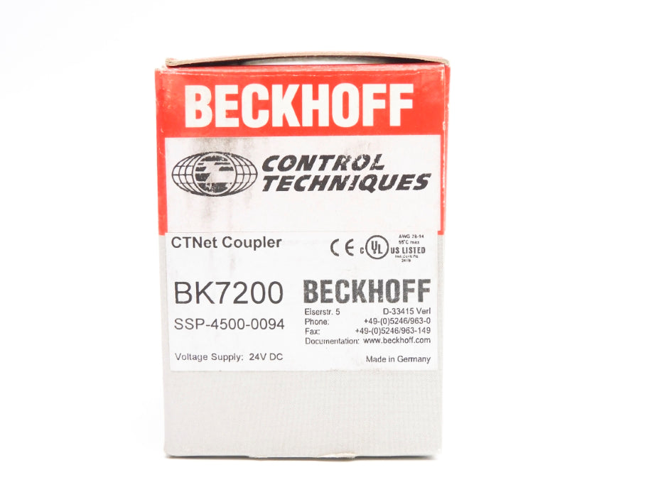 BECKHOFF SSP-4500-0094 BK7200 NSMP