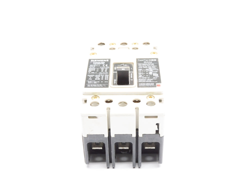 SIEMENS HEB3B020 20A 600/347V UNMP