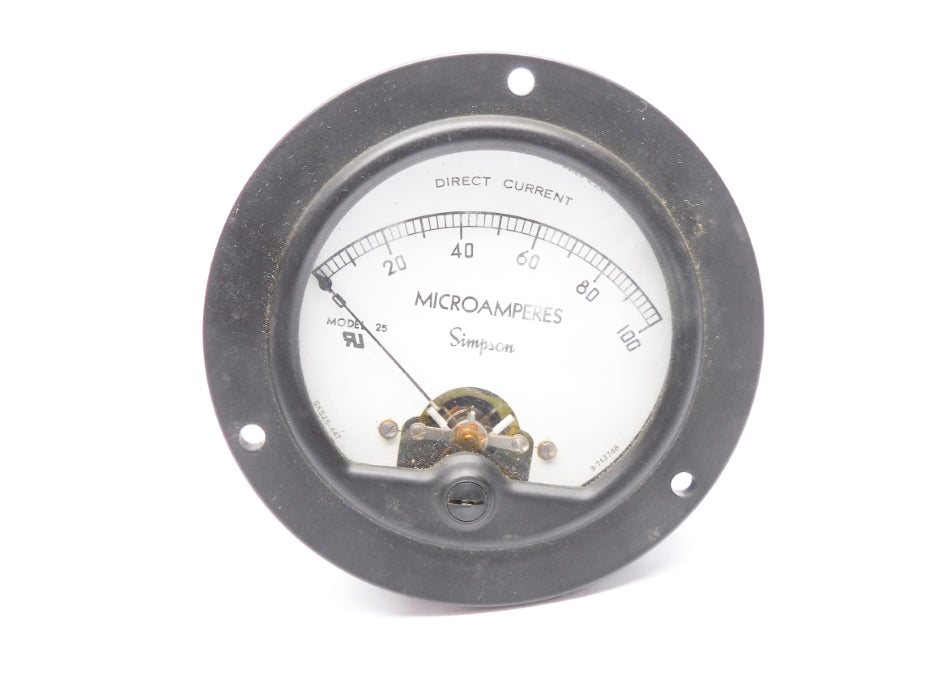 SIMPSON MODEL 25 03770 0-100 DCMA NSMP
