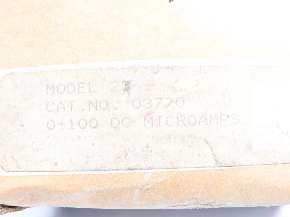 SIMPSON MODEL 25 03770 0-100 DCMA NSMP