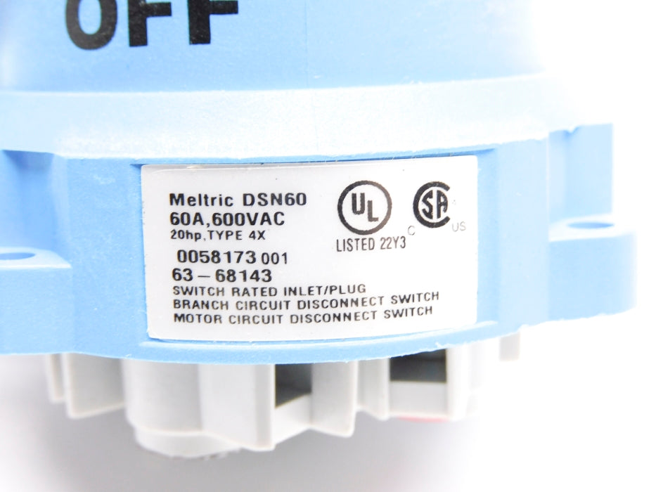 MELTRIC 63-68143 NSNP