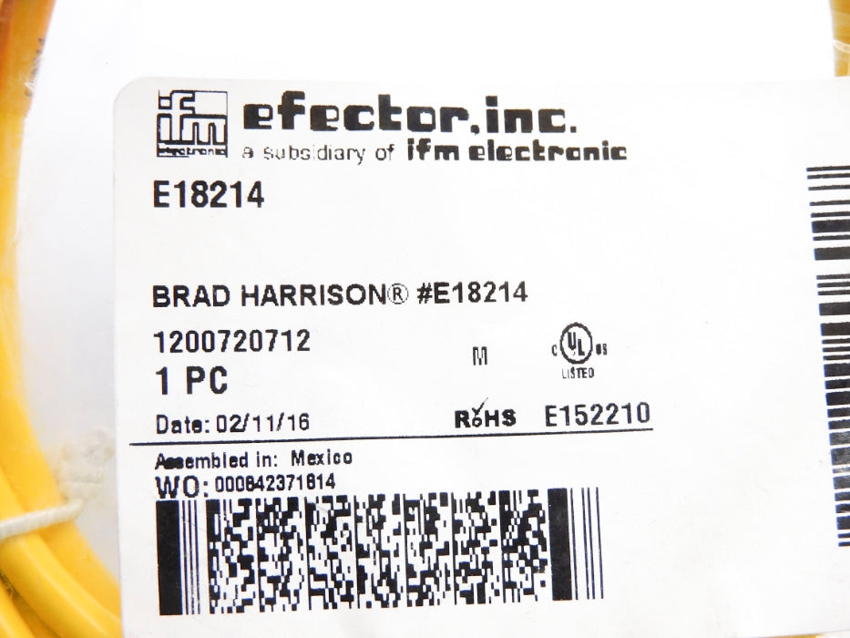 IFM EFECTOR 1200720712 E18214 NSMP