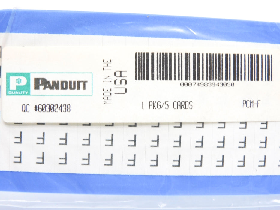 PANDUIT PCM-F (PKG OF 5) NSMP