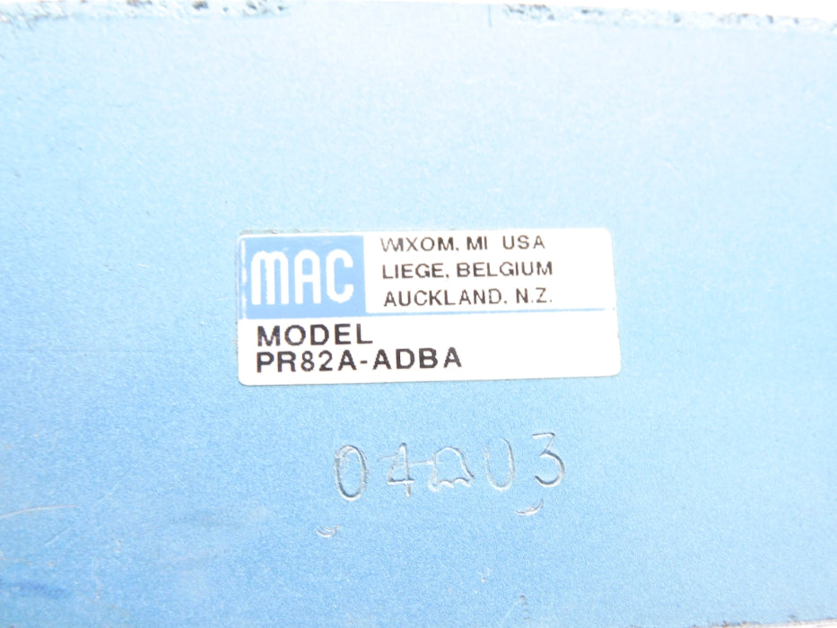 MAC PR82A-ADBA 0-120PSI UNMP