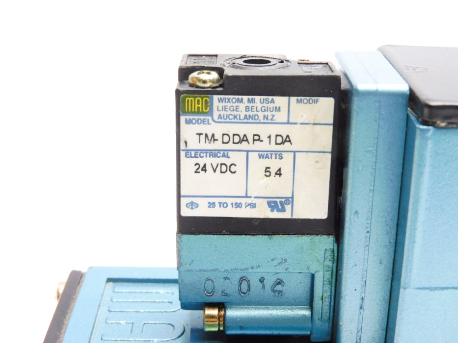 MAC 82A-AA-BKA-TM-DDAP-1DA 150PSI 24VDC NSNP