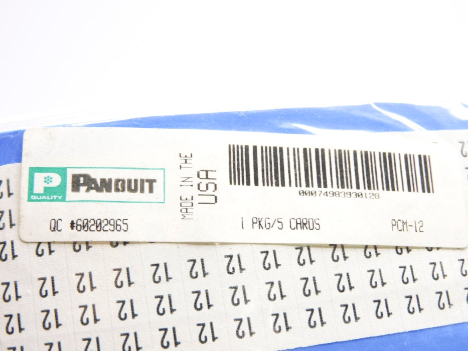 PANDUIT PCM-12 (PKG OF 5) NSMP