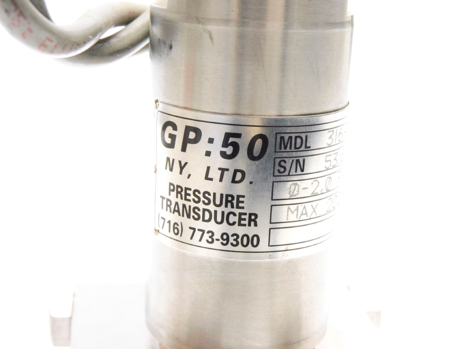 GP:50 316-D 2000PSI NSNP