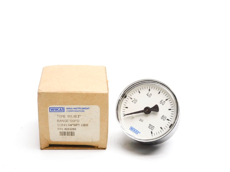 WIKA 4253290 100PSI NSMP