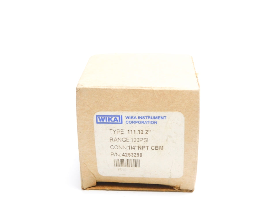 WIKA 4253290 100PSI NSMP