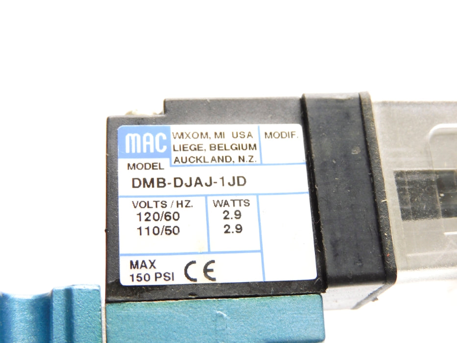 MAC 52A-11-B0A-DM-DJAJ-1JD 110/120V 150PSI NSMP