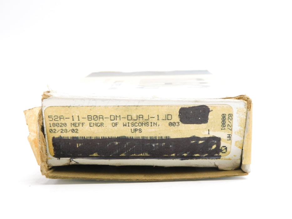 MAC 52A-11-B0A-DM-DJAJ-1JD 110/120V 150PSI NSMP