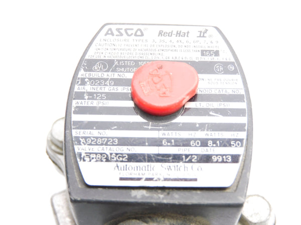 ASCO EF8215G2 110/120V 5-125PSI UNMP