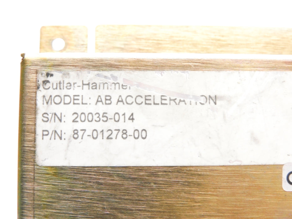 CUTLER HAMMER 87-01278-00 UNMP