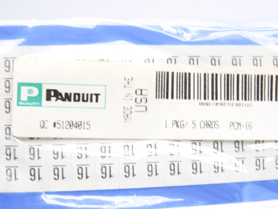 PANDUIT PCM-16 (PKG OF 5) NSMP