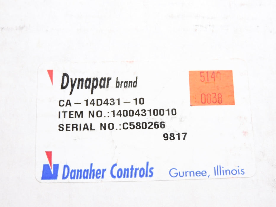 DYNAPAR CA-14D431-10 14004310010 NSMP