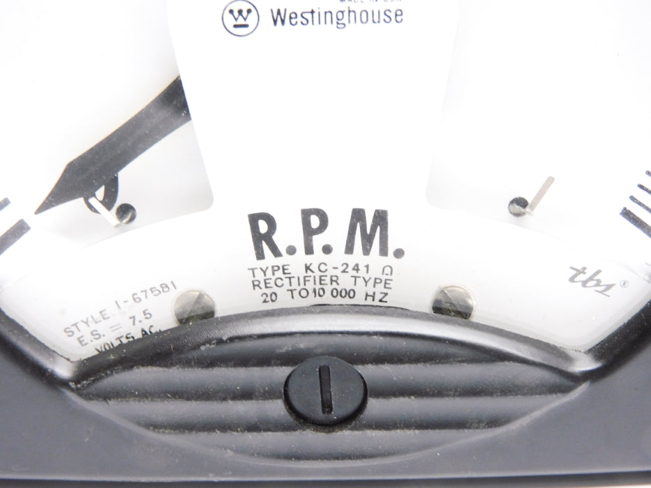 WESTINGHOUSE KC-241 0-600RPM NSNP