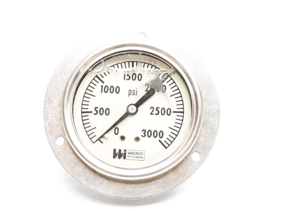WEISS INSTRUMENTS LF25S-1FF 0-3000PSI NSMP