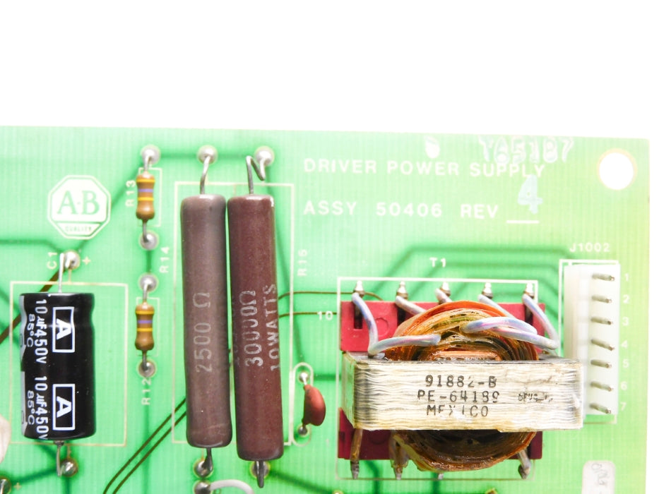 INDUSTRIAL SPARE PART 50406 REV. 4 UNMP