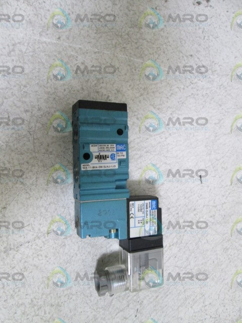 MAC VALVE 52A-11-B0A-DM-DJAJ-1JD (WRITING ON BOX) *NEW IN BOX*
