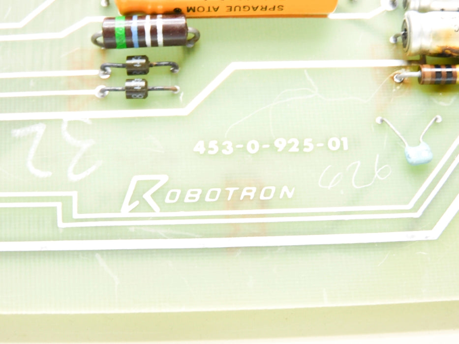 ROBOTRON 453-0-925-01 419-0-284-01 REMAN