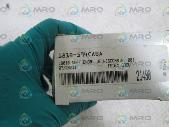 MAC SOLENOID VALVE 181B-594CABA *NEW IN BOX*