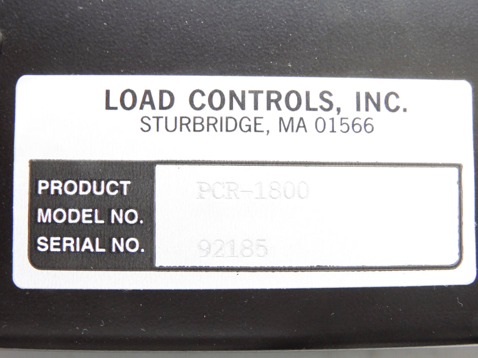 LOAD CONTROLS PCR-1800 NSNP
