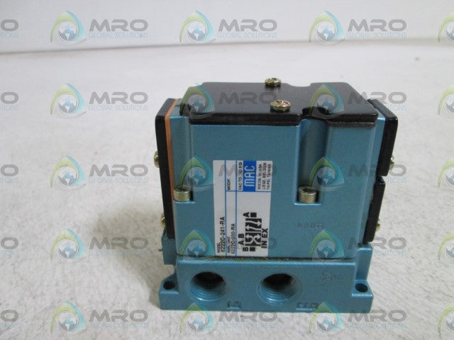 MAC SOLENOID VALVE 6222C-241-RA *USED*