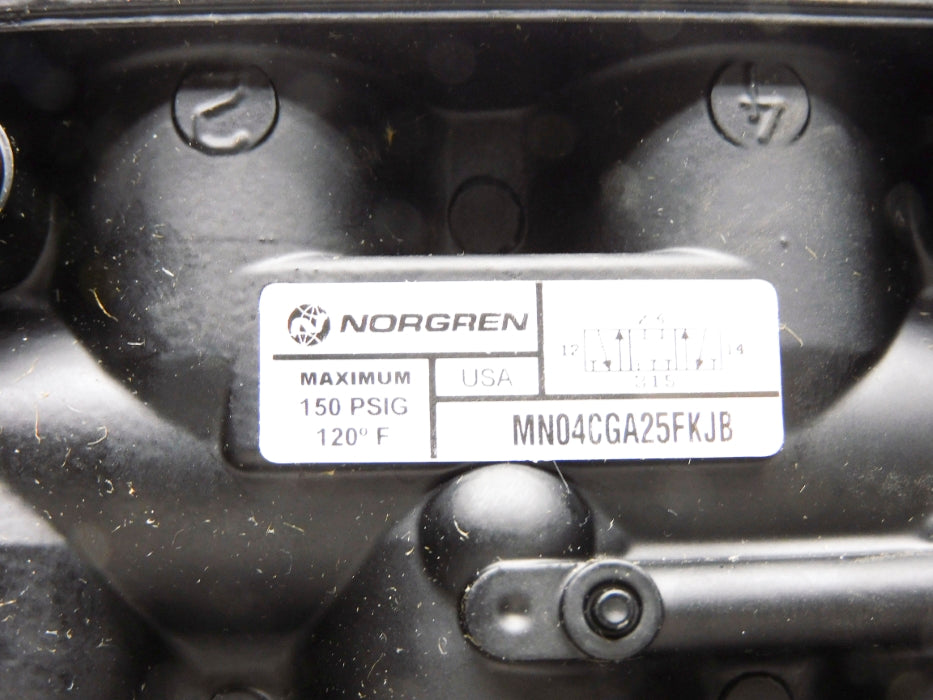 NORGREN MN04CGA25FKJB 110/120V 150PSIG NSMP