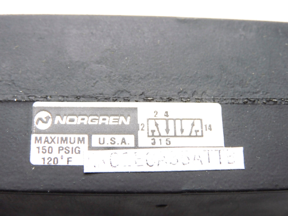 NORGREN MN01EGA35ATTB 110/120V 150PSIG NSNP