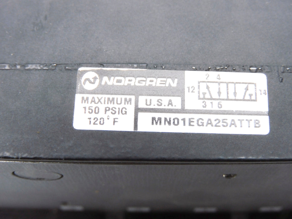 NORGREN MN01EGA25ATTB 110/120V 150PSIG NSNP