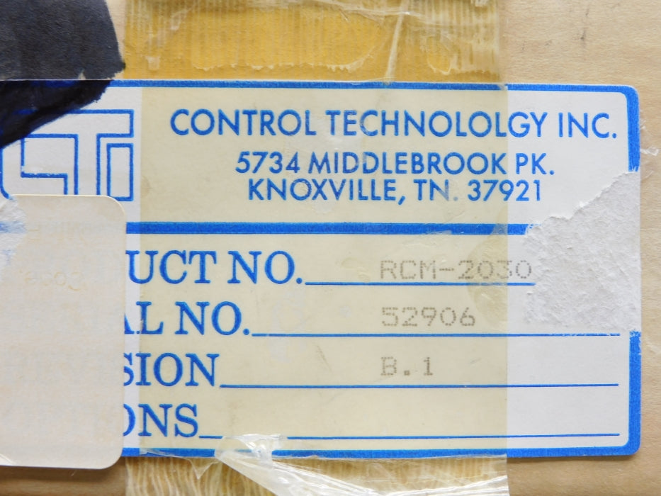 CTI RCM-2030 NSMP