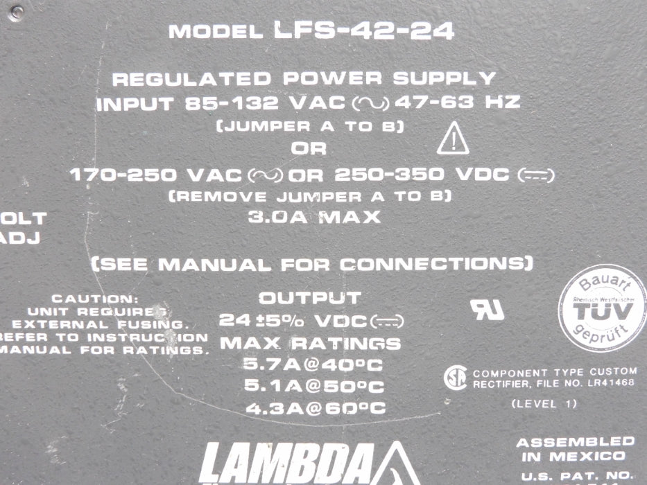LAMBDA LFS-42-24 UNMP