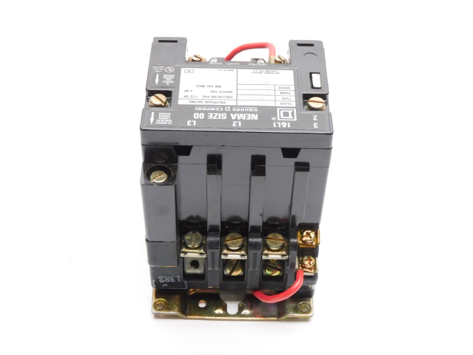 SQUARE D 8502SA012S SER. B 110/120V UNMP