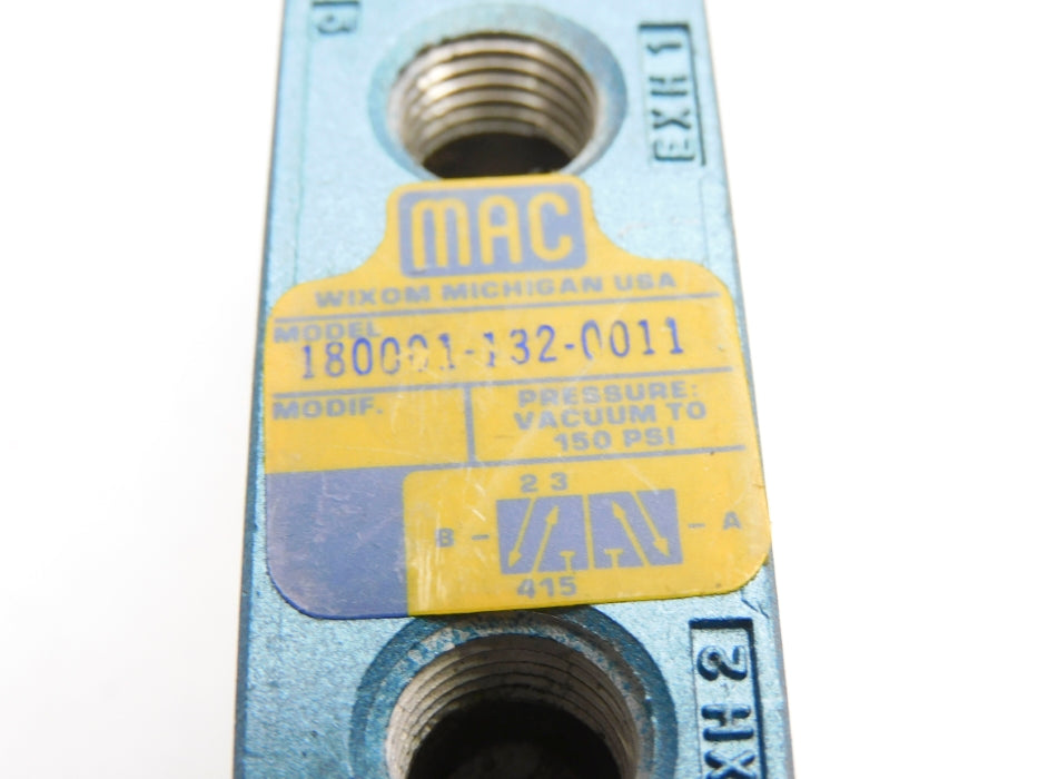 MAC 180001-132-0011 150PSI UNMP