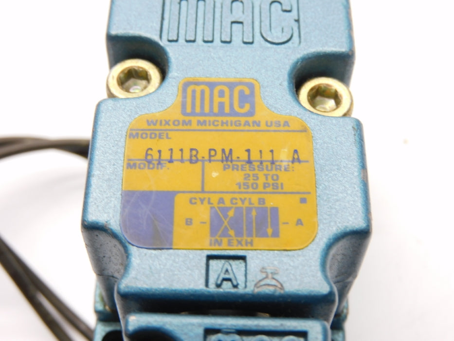 MAC 6111B-PM-111-A 110/120V 25-150PSI NSNP