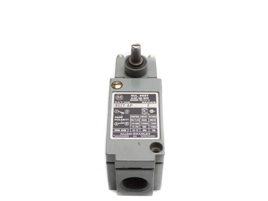 ALLEN BRADLEY 802T-AP SER. F UNMP