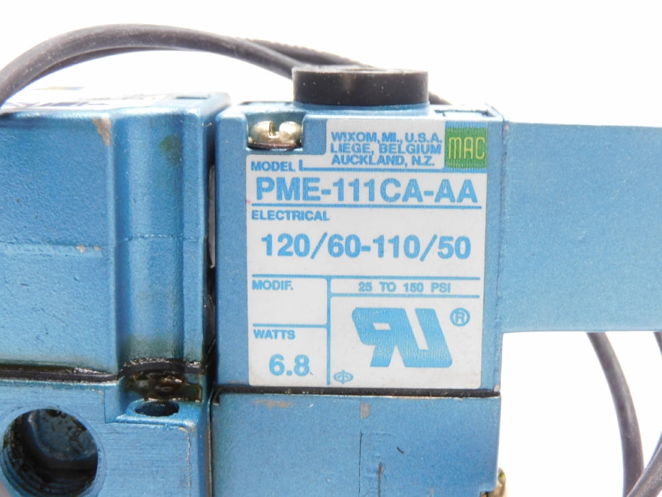 MAC 6112B-PM-111CA 110/120V 25-150PSI NSMP