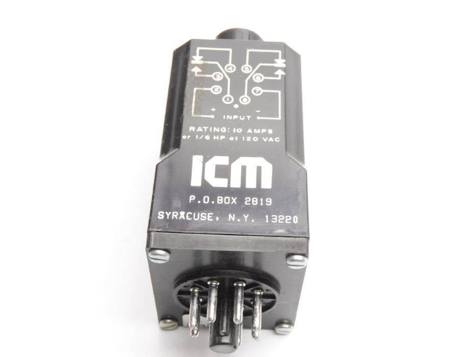 ICM MDR115A2Y5 120VAC 10A 0.1-5SEC REMAN