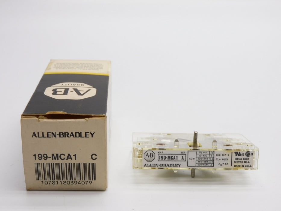 ALLEN BRADLEY 199-MCA1 SER. C (BK/YL) NSMP