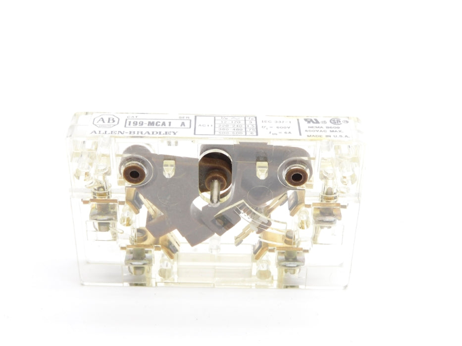 ALLEN BRADLEY 199-MCA1 SER. C (BK/YL) NSMP