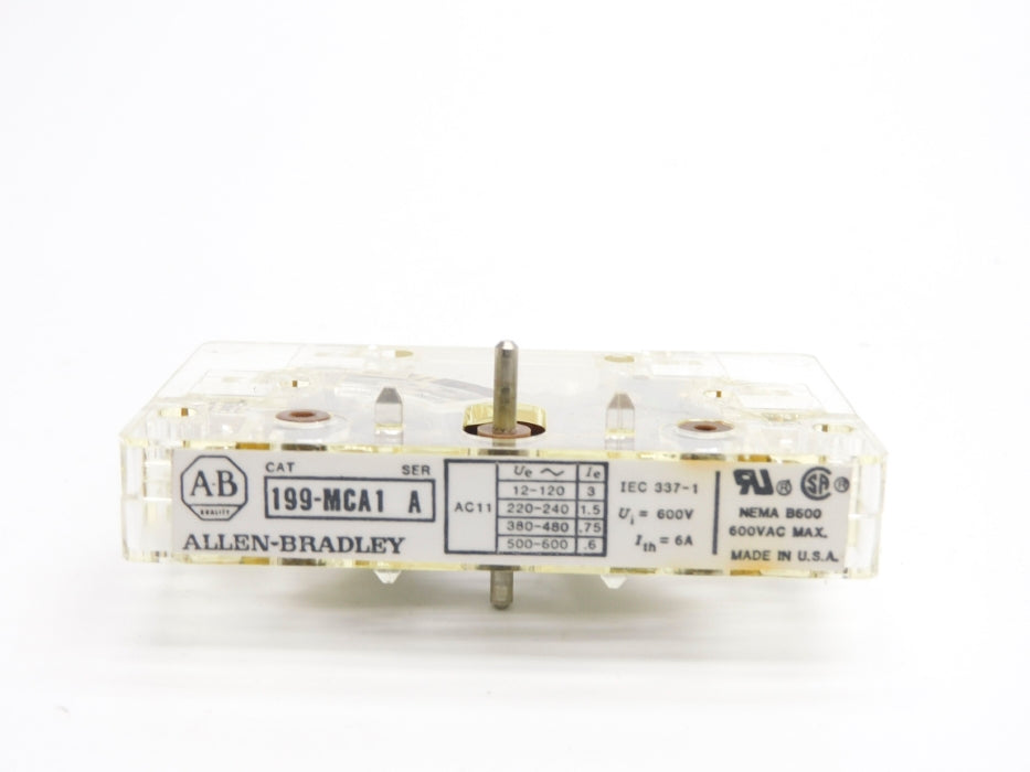 ALLEN BRADLEY 199-MCA1 SER. C (BK/YL) NSMP